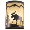 Vaxcel Lighting Vaxcel Lighting Yellowstone Burnished Bronze Outdoor Wall Light WS55608BBZ