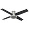 Hunter Fan Company 52-Inch Dempsey Brushed Nickel by Hunter Fan Company 59247