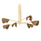 Troy Lighting Troy Lighting Barnaby Vintage Gold Leaf LED Chandelier F1060-VGL