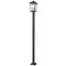 Z-Lite Beacon Black Post Light by Z-Lite 568PHXLS-536P-BK