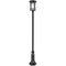 Z-Lite Jordan Black Post Light by Z-Lite 570PHXL-518P-BK