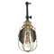 Meridian 11-Inch High Adjustable Wall Sconce in Bronze & Brass by Meridian M90022ORBNB