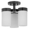 Progress Lighting Elevate Black Flush Mount by Progress Lighting P350040-031