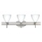 Besa Lighting Besa Lighting Mia Satin Nickel LED Bathroom Light 3SW-177907-LED-SN