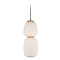 ET2 Lighting Soji 2-Light LED Pendant in Black & Gold by ET2 Lighting E25066-92BKGLD
