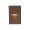 WAC Lighting Bronze LED Recessed Step Light with Blue LED by WAC Lighting WL-LED200F-BL-BZ