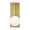 Visual Comfort Modern Collection Sean Lavin Orbel LED Wall Sconce in Brass by Visual Comfort Modern 700WSOBLR-LED930