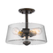 Z-Lite Annora Olde Bronze Semi-Flush Mount by Z-Lite 428SF3-OB
