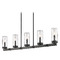 Z-Lite Marlow Ashen Barnboard Outdoor Hanging Light by Z-Lite 589-5L-ABB