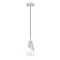 Z-Lite Z-Lite Aimie Brushed Nickel Mini-Pendant Light with Conical Shade 828P6-BN