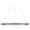 Visual Comfort Signature Collection Peter Bristol Encircle 28-Inch Chandelier in Nickel by Visual Comfort Signature PB5150PN