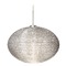 Besa Lighting Besa Lighting Pape Ribbed Glass Satin Nickel Pendant Light 1JT-4912GL-SN