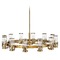 Hinkley Reeve Large Single-Tier Chandelier in Brass by Hinkley Lighting 38109HB