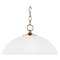 Generation Lighting Geary 15.75-Inch Satin Brass LED Pendant by Generation Lighting 6516501EN3-848