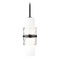 Z-Lite Z-Lite Cayden Matte Black Mini-Pendant Light with Cylindrical Shade 1946P-ROD-MB