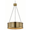 Visual Comfort Signature Collection Chapman & Myers Connery Pendant in Brass by Visual Comfort Signature CHC1610AB