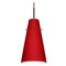 Besa Lighting Besa Lighting Cierro Bronze LED Mini-Pendant Light with Conical Shade 1JT-4124RM-LED-BR