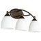Quorum Lighting Barkley Oiled Bronze Bathroom Light by Quorum Lighting 5069-3-86