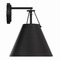 Crystorama Lighting Crystorama Lighting Xavier Matte Black Sconce XAV-B8311-MK