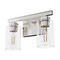 Hunter Fan Company Hunter Fan Company Hartland Brushed Nickel Bathroom Light 13074