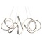 Kuzco Lighting Synergy Antique Silver LED Chandelier by Kuzco Lighting CH93834-AS