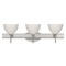 Besa Lighting Besa Lighting Brella Satin Nickel LED Bathroom Light 3SW-4679KR-LED-SN