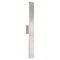Kuzco Lighting Kuzco Lighting Modern Brushed Nickel LED Outdoor Wall Light 3000K 2057LM AT7935-BN