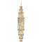 Avenue Lighting Waldorf 50-Inch High Antique Brass Pendant by Avenue Lighting HF1926-AB