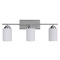 Craftmade Lighting Albany Chrome Bathroom Light by Craftmade Lighting 39703-CH