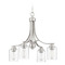 Craftmade Lighting Bolden Brushed Polished Nickel Chandelier by Craftmade Lighting 50524-BNK