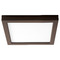 Oxygen Altair 9-Inch LED Square Flush Mount in Bronze by Oxygen Lighting 3-334-22