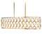 Z-Lite Z-Lite Harden Modern Gold Island Light 1948-42L-MGLD