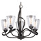 Vaxcel Lighting Vaxcel Lighting Cinta Oil Rubbed Bronze Chandelier H0185