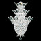 Schonbek Lighting Schonbek Worldwide Lighting Trilliane Polished Stainless Steel Sconce 5888R