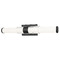 Z-Lite Z-Lite Egon Matte Black LED Vertical Bathroom Light 1015-25W-MB-LED