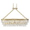 Savoy House Windham 8-Light Warm Brass Linear Chandelier by Savoy House 1-8702-8-322