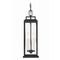 Crystorama Lighting Crystorama Lighting Aspen Matte Black Outdoor Ceiling Light ASP-8915-MK