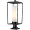 Z-Lite Sheridan Black Post Light by Z-Lite 595PHBR-533PM-BK