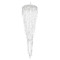 Schonbek Lighting Schonbek Worldwide Lighting Chantant Polished Stainless Steel Pendant Light CH2413N-401R
