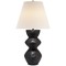 Visual Comfort Signature Collection Kelly Wearstler Utopia Table Lamp in Aged Iron by Visual Comfort Signature KW3055AIL