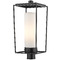 Z-Lite Sheridan Black Post Light by Z-Lite 595PHBR-BK