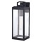 Vaxcel Lighting Vaxcel Lighting Kinzie Textured Black Outdoor Wall Light T0567