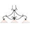 Vaxcel Lighting Vaxcel Lighting Monrovia Oil Rubbed Bronze Island Light with Bell Shade H0259