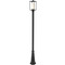 Z-Lite Sheridan Black Post Light by Z-Lite 595PHMR-519P-BK