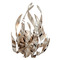Corbett Lighting Corbett Lighting Graffiti Silver Leaf Sconce 154-11-SL/SS