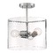 Satco Lighting Sommerset Brushed Nickel Semi-Flush Mount by Satco Lighting 60/7178