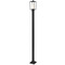 Z-Lite Sheridan Black Post Light by Z-Lite 595PHMS-536P-BK