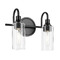Kichler Lighting Kavi 2-Light Bath Light in Black by Kichler Lighting  55210BK