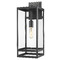 Z-Lite Nuri Black Outdoor Wall Light by Z-Lite 596B-BK