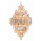 Crystorama Lighting Crystorama Lighting Addis Aged Brass Chandelier ADD-319-AG-AM